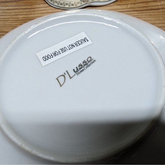 D’Lusso Tea Cup and Saucer Set - Picture 8 of 10